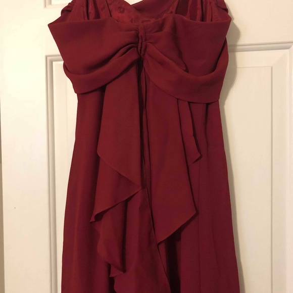 Burgundy Formal Gown - Picture 2 of 8